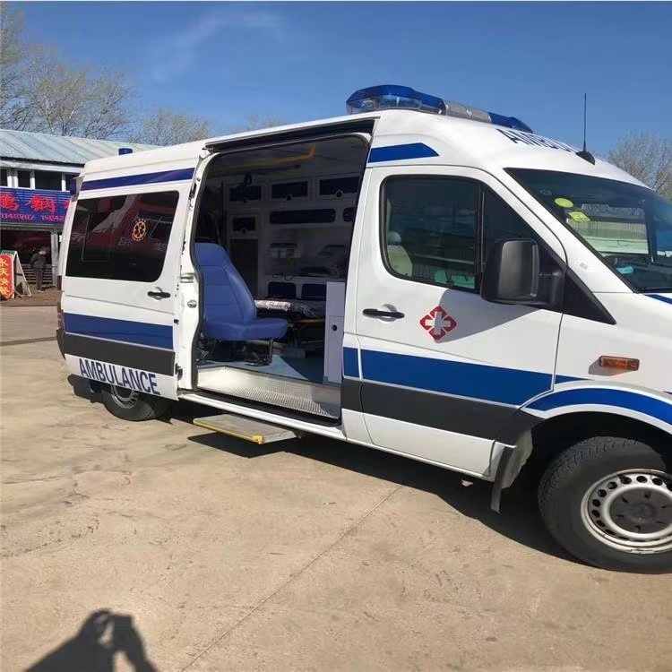 石棉私人长途救护车出租转院回家
